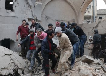 تجدد القصف على ادلب وشهيدان وعشرات الجرحى