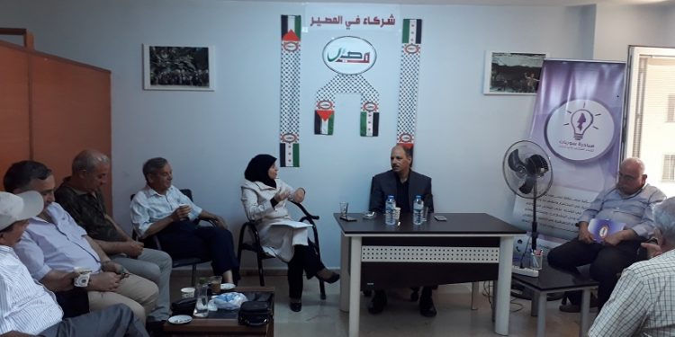 الثورة السورية والثورة الفلسطينية ومبادرة سوريات