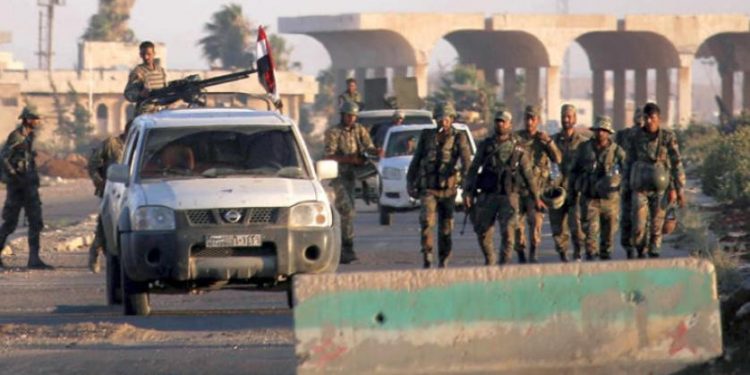 النظام الأسدي يواصل انتشاره على طول حدود الأردن