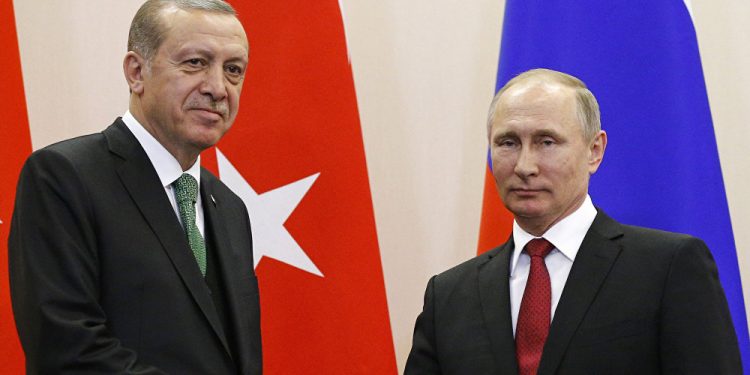 بوتين وأردوغان: اتفقنا على إنشاء منطقة منزوعة السلاح بإدلب