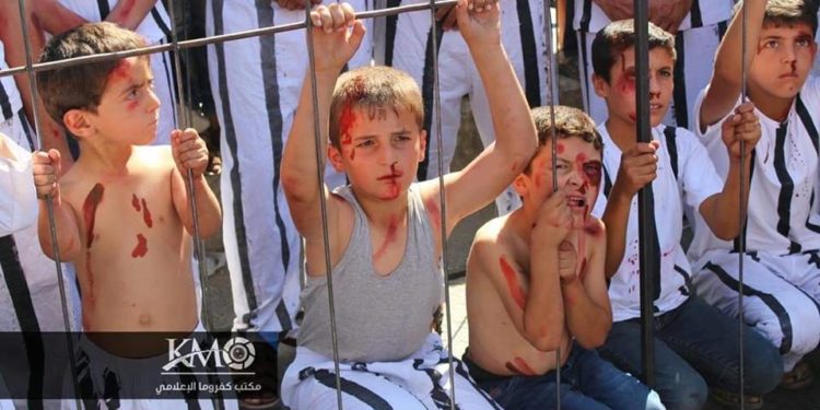 مظاهرات في إدلب: الحرية للمعتقلين