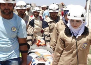 حملة روسية جديدة على الخوذ البيضاء