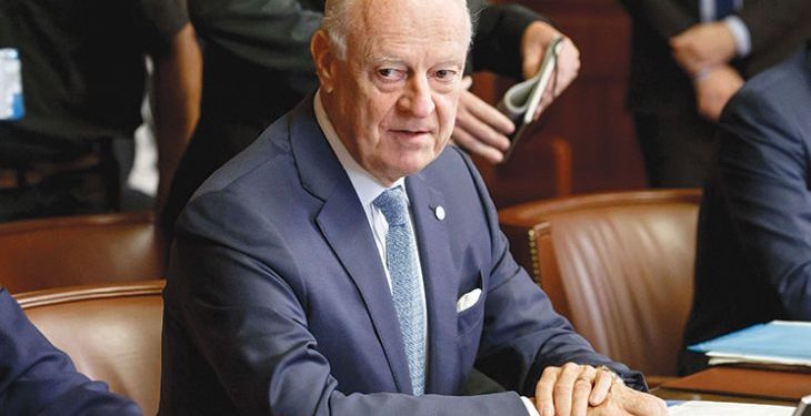 لماذا أطاحت الدول الضامنة الثلاث باستيفان ديمستورا؟