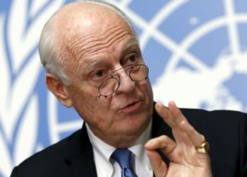 دي ميستورا قلق إزاء الترهيب والتخويف داخل سوريا لبعض أعضاء اللجنة الدستورية