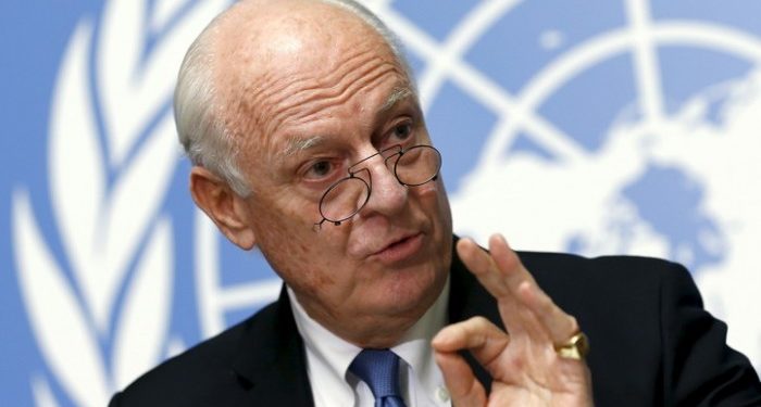 دي ميستورا قلق إزاء الترهيب والتخويف داخل سوريا لبعض أعضاء اللجنة الدستورية