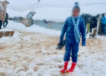 للطفلة (لين)التي قتلها صقيع المخيم