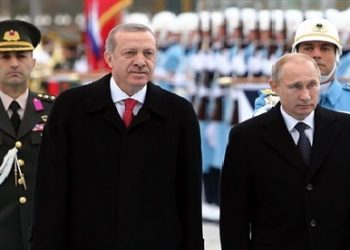 أردوغان يلتقي بوتين                          سعي لتأجيل الاستحقاق العسكري في إدلب وتنسيق ما بعد الانسحاب الأمريكي