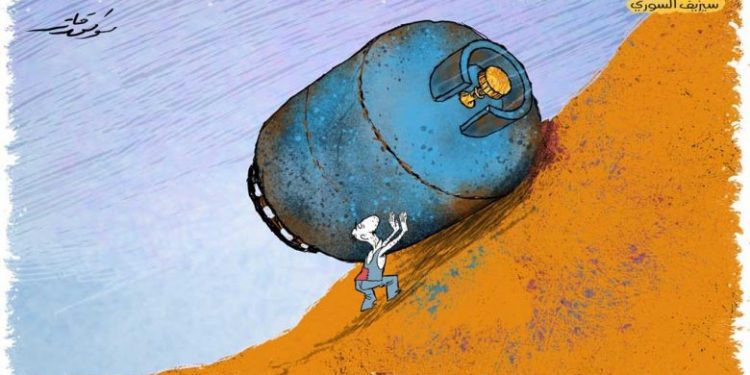 تتواصل أزمة الغاز ونقص المشتقات النفطية في سوريا ولا حل