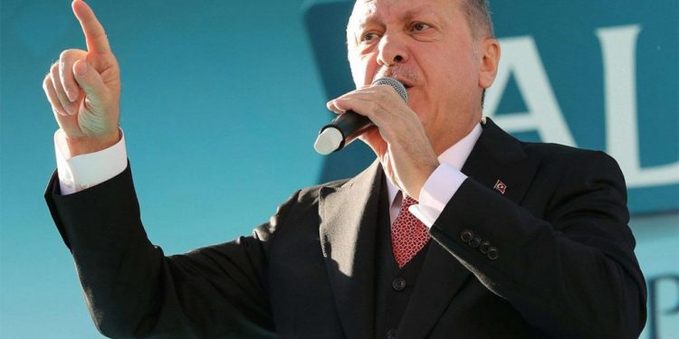 أردوغان: مصممون على إقامة منطقة آمنة بسوريا تحت أي ظرف