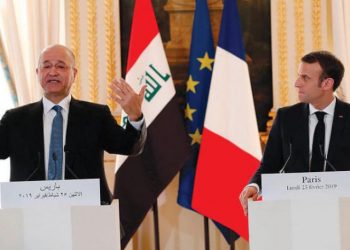 ماكرون يؤكد بقاء القوات الفرنسية في العراق وسورية