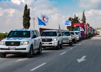 المساعدات تدخل منبج للمرة الأولى