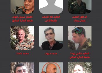 شاهد يكشف صور وأسماء عشرات العاملين في مشفي الموت “601”