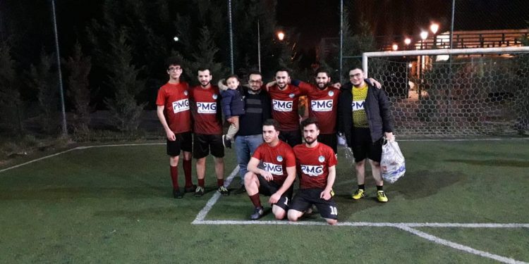 في دوري الصحفيين: فريق (مصير) يفوز على فريق (قاسيون) 4/ 2