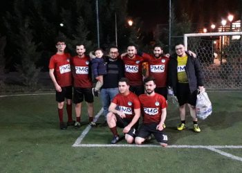 فريق تجمع مصير لكرة القدم يفوز على فريق ملهم بدوري كاس الصحفيين