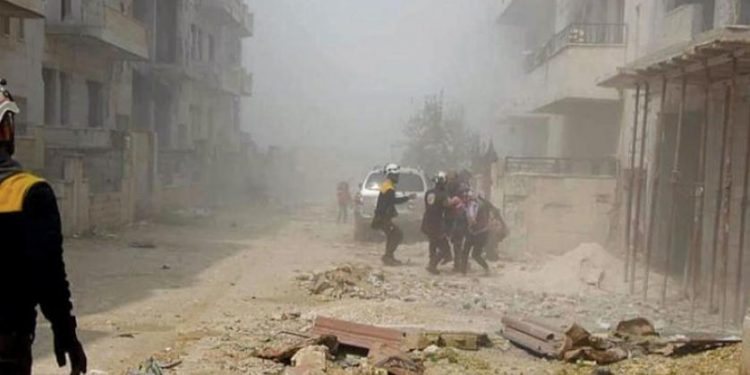 موسكو تقصف بصواريخ من البحر المتوسط ريف إدلب