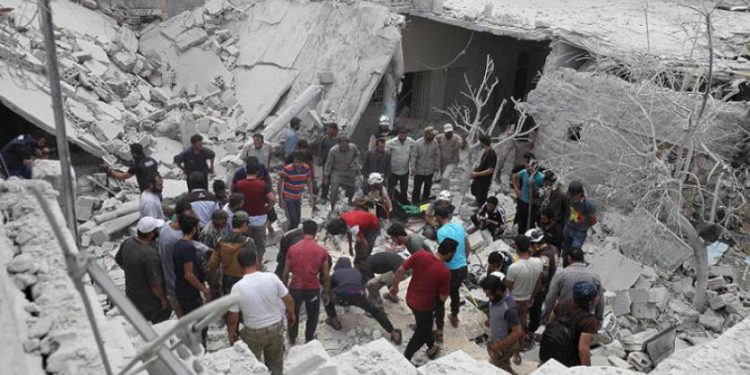 ألف قتيل ثلثهم مدنيون خلال شهر من التصعيد العسكري