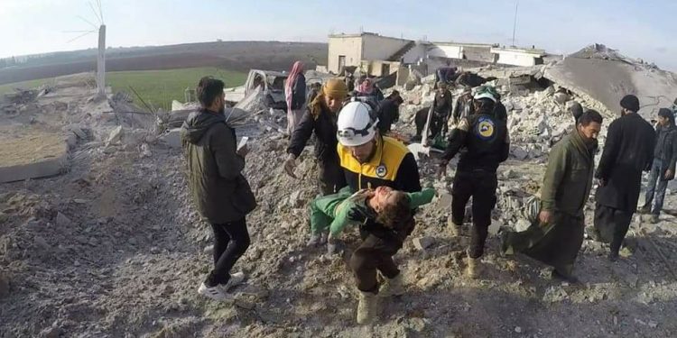 16 مجزرة منذ بدء القصف على إدلب وجوارها