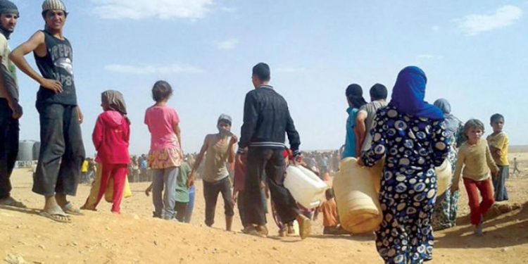 تراجع عدد سكان مخيم الركبان في سوريا بعد حصار روسي