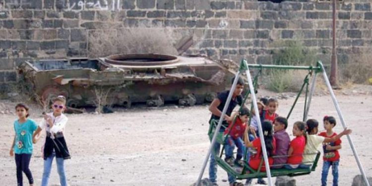 «طقوس معنوية» لأهالي جنوب سوريا في عيد الأضحى