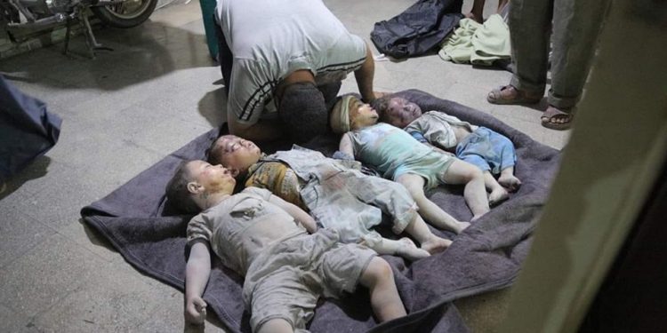 سقوط الإنسانية على أبواب ادلب