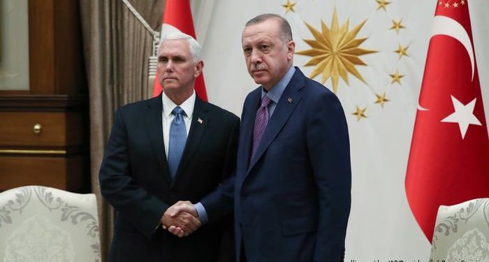 اتفاق بين واشنطن وأنقرة على وقف التوغل التركي