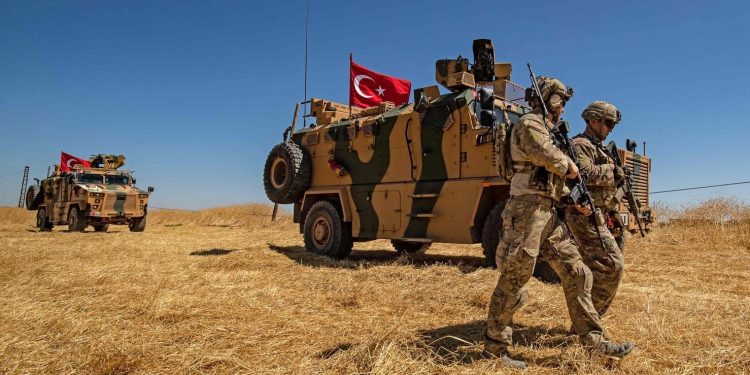 تركيا تعلن وقف عملياتها العسكرية في سورية إثر انسحاب الوحدات الكردية