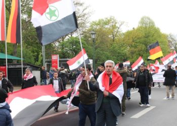 الأحوازيون في برلين يطلبون معاقبة إيران على المجزرة والاعتقالات