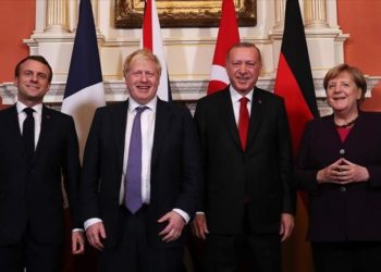 انتهاء القمة الرباعية حول سورية في لندن     الرئيس التركي رجب طيب أردوغان قال إن القمة “كانت جيدة للغاية