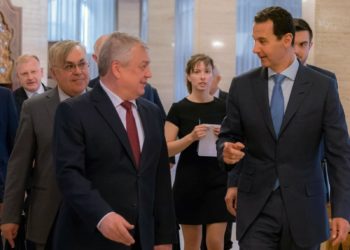 زيارة لافرنتييف إلى دمشق لدفع المسار السياسي