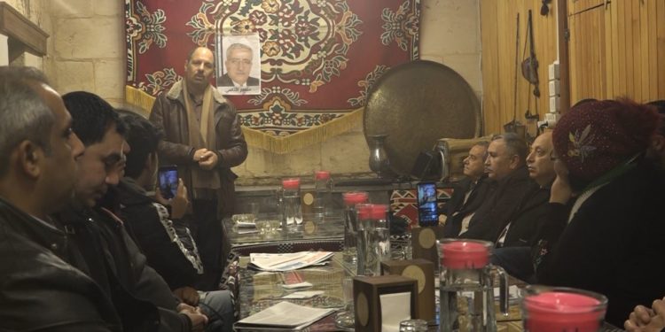 تجمع مصير يقيم تأبين للراحل منصور الأتاسي