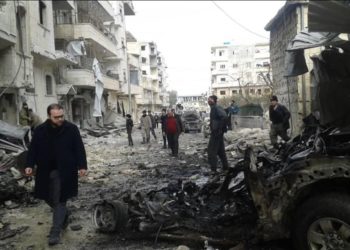 الطائرات الروسية تعود فوق إدلب