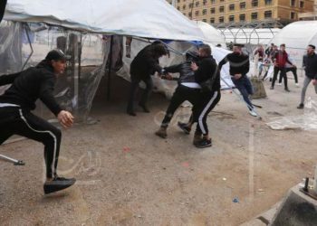 الحريري وجمهوره.. شغب حول الضريح وخطاب الإخفاق