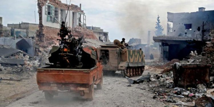 تركيا تنشئ 4 نقاط في إدلب وسط تبادل للقصف مع النظام