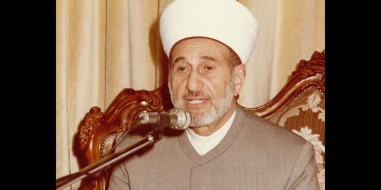 مفاتن مذهبية                          في ذكرى اغتيال المفتي الشيخ حسن خالد