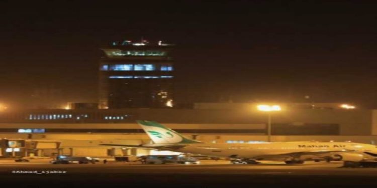 مقاتلتان أميركيتان تقتربان من طائرة ركاب إيرانية في المجال السوري   عادت إلى طهران بعد هبوطها في مطار رفيق الحريري الدولي في بيروت