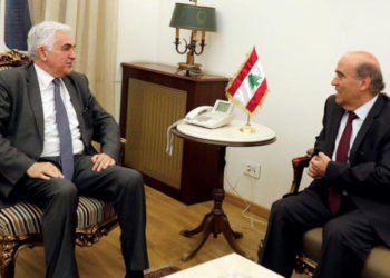 وهبة يعلن السعي لإعادة النازحين السوريين وإدانة انتهاكات إسرائيل سيادة لبنان