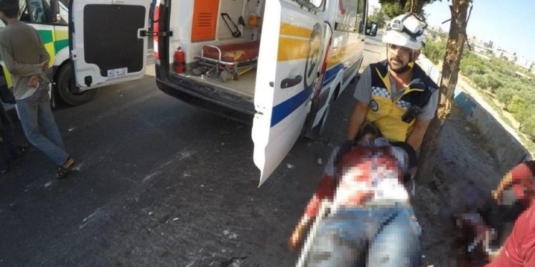 استشهاد مدني وإصابة 6 في أريحا بقصف لعصابات الأسد