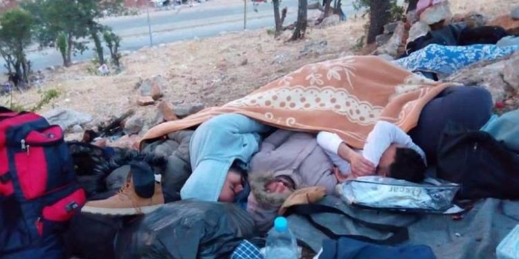 السوريون العالقون على الحدود: الشتات المزدوج