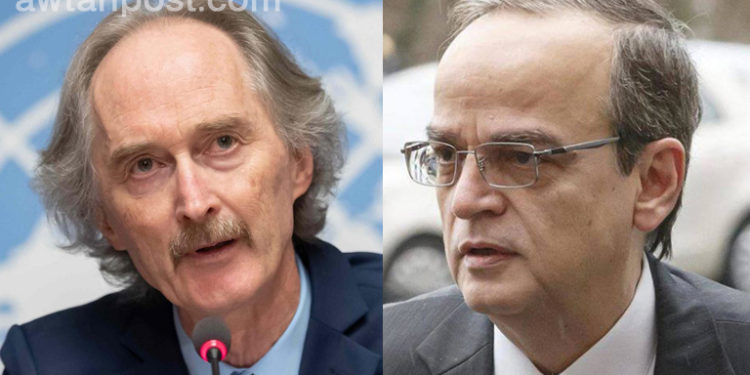 البحرة أبلغ لافرنتيف أن المباحثات ستتوقف بسبب تعنت النظام