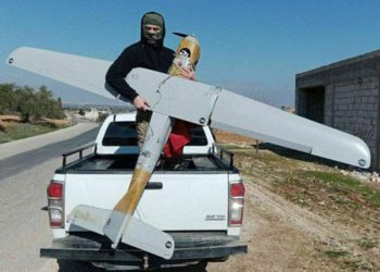 طائرة استطلاع روسية تسقط جنوبي إدلب