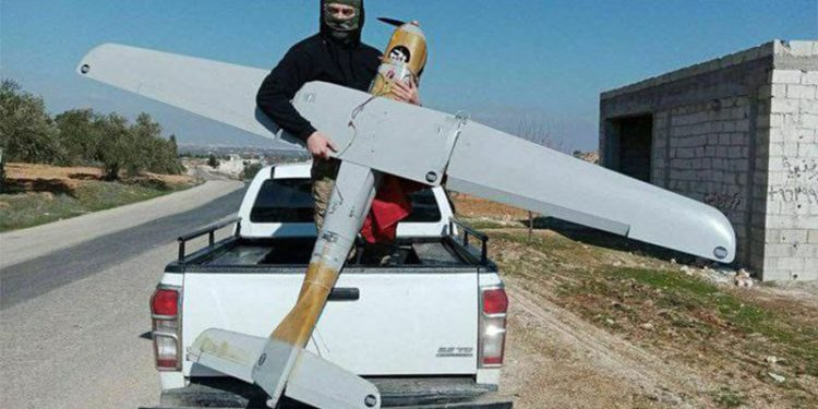 طائرة استطلاع روسية تسقط جنوبي إدلب