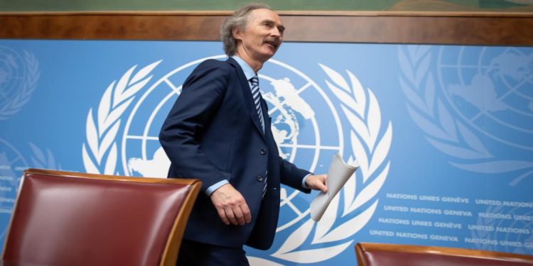 بيدرسون: الأزمة السورية نزاع دولي والحل في أيدي الفاعلين الدوليين