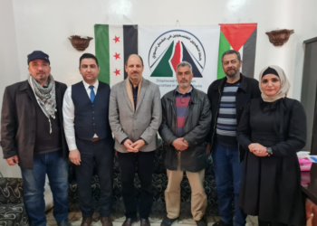 زيارة ميدانية الى رابطة المهجرين الفلسطينيين في الشمال السوري