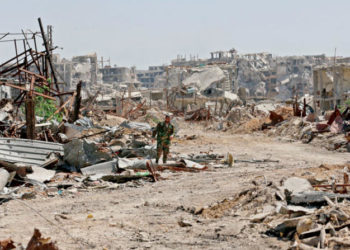 قرى في غوطة دمشق «ممسوحة»… والنظام يمنع «ترسيم حدود» المنازل   تقارير عن نقل إيران أسلحة من محيط المطار إلى «السيدة زينب»