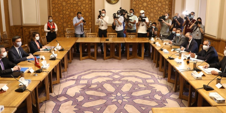 في المفاوضات التركية المصرية