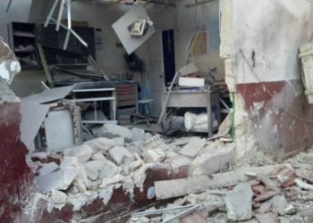 عشرات الضحايا والمصابين..        مجزرة مروعة بقصف صاروخي على مشفى عفرين بريف حلب