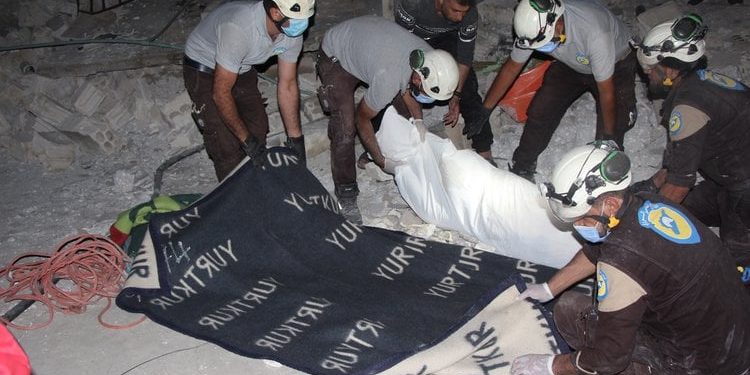 مجزرتان خلال 24 ساعة … وقذائف النظام وروسيا تحول فرح زفاف إلى بيت عزاء