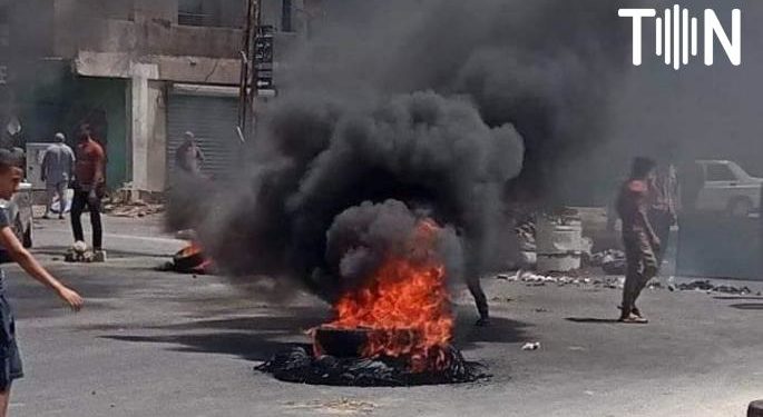 احتجاجات في قرى موالية للنظام السوري على تلوث مياه الشرب