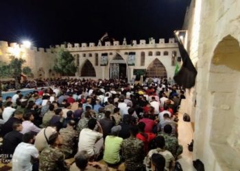 حلب تتشح بالسواد.. ميليشيا “لواء الباقر” تتوسع في مجالس عزاء عاشوراء