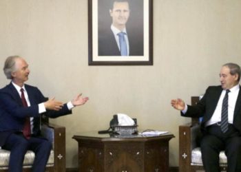 المقداد يبلغ بيدرسن أن اللجنة الدستورية «سيّدة نفسها»أعلن رفض دمشق «التدخل الخارجي»